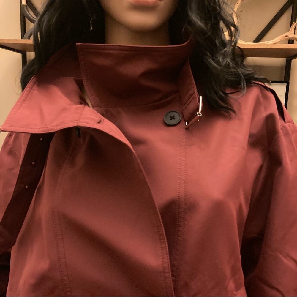 Vintage Loose Trench Jacket - Picture 6 of 8